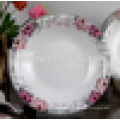 lovely design white procelain omega plate